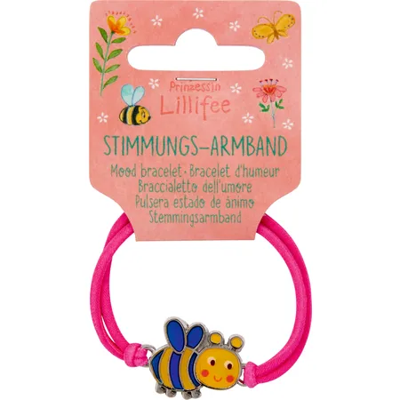 Die Spiegelburg Stimmungsarmband - Prinzessin Lillifee, 3-fach sortiert