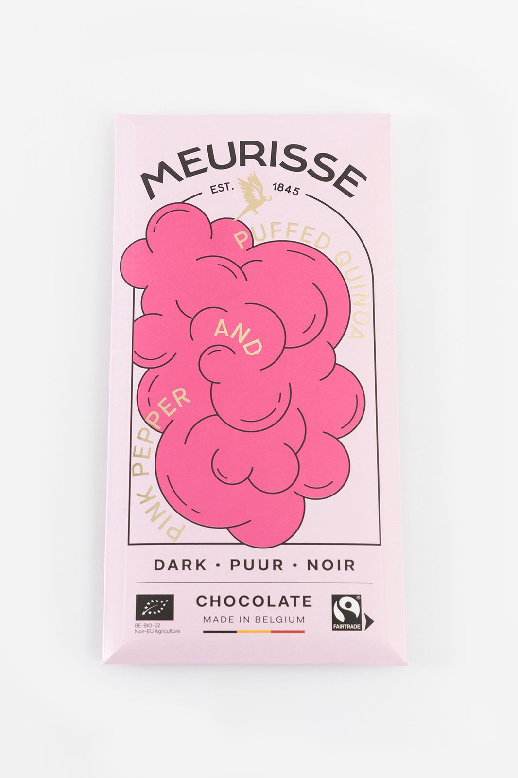 Meurisse chocoladereep puur Quinoa Peper