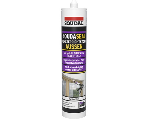 Soudal Soudaseal raamkit buiten wit 290 ml
