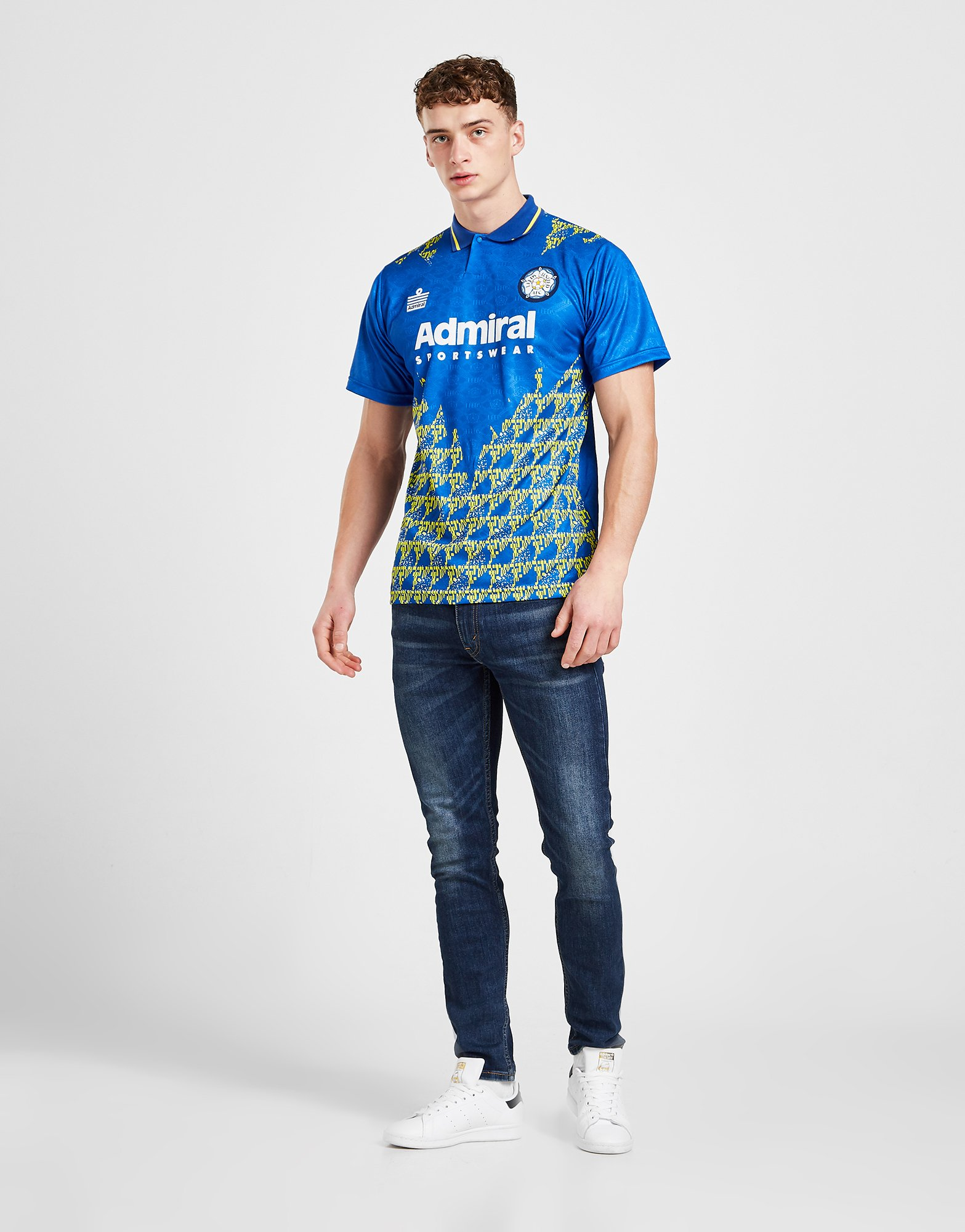 Score Draw Maillot Extérieur Leeds United FC '93 Homme