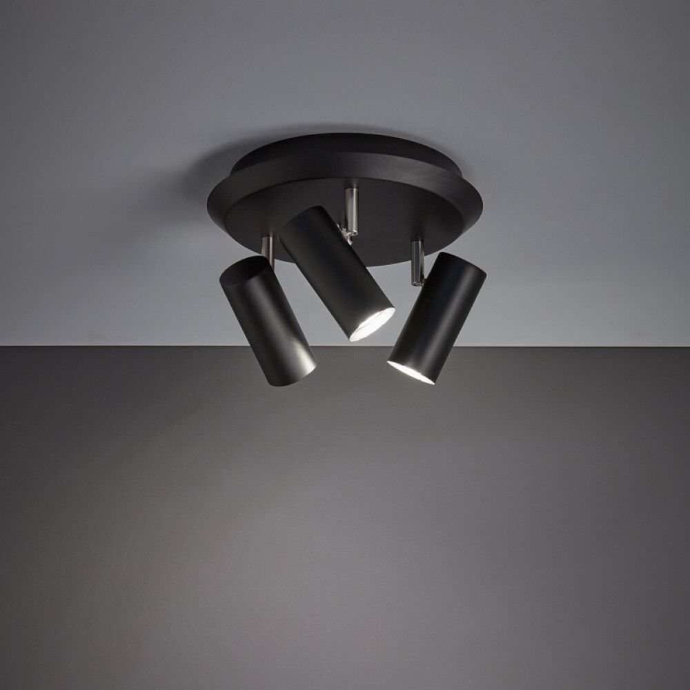 TAKLAMPE MARKSLÖJD BARCELONA SORT