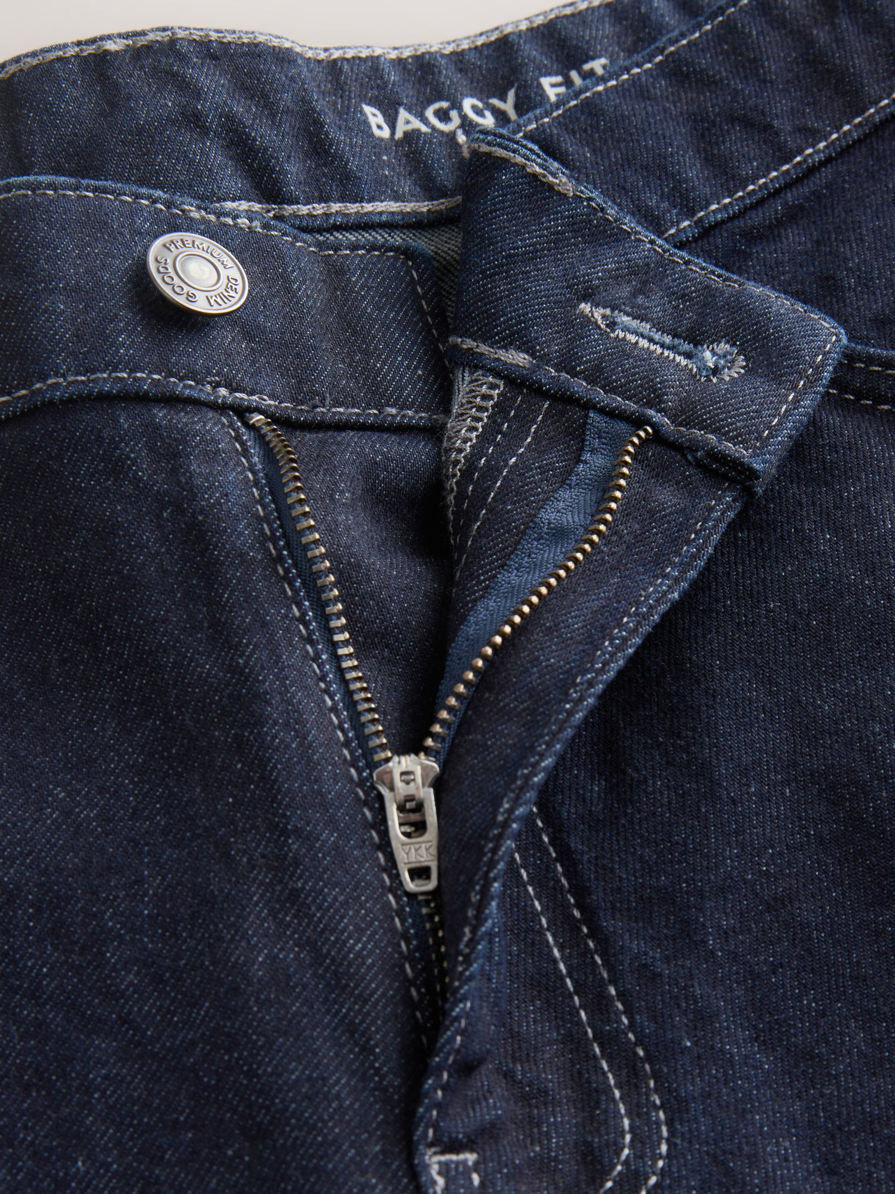 Donkerblauw - EDIT - Baggy Fit Jeans