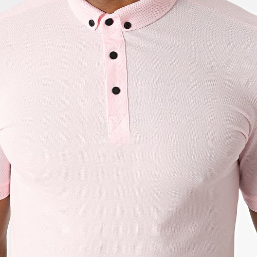 Polo Manches Courtes 1024 Rose Clair