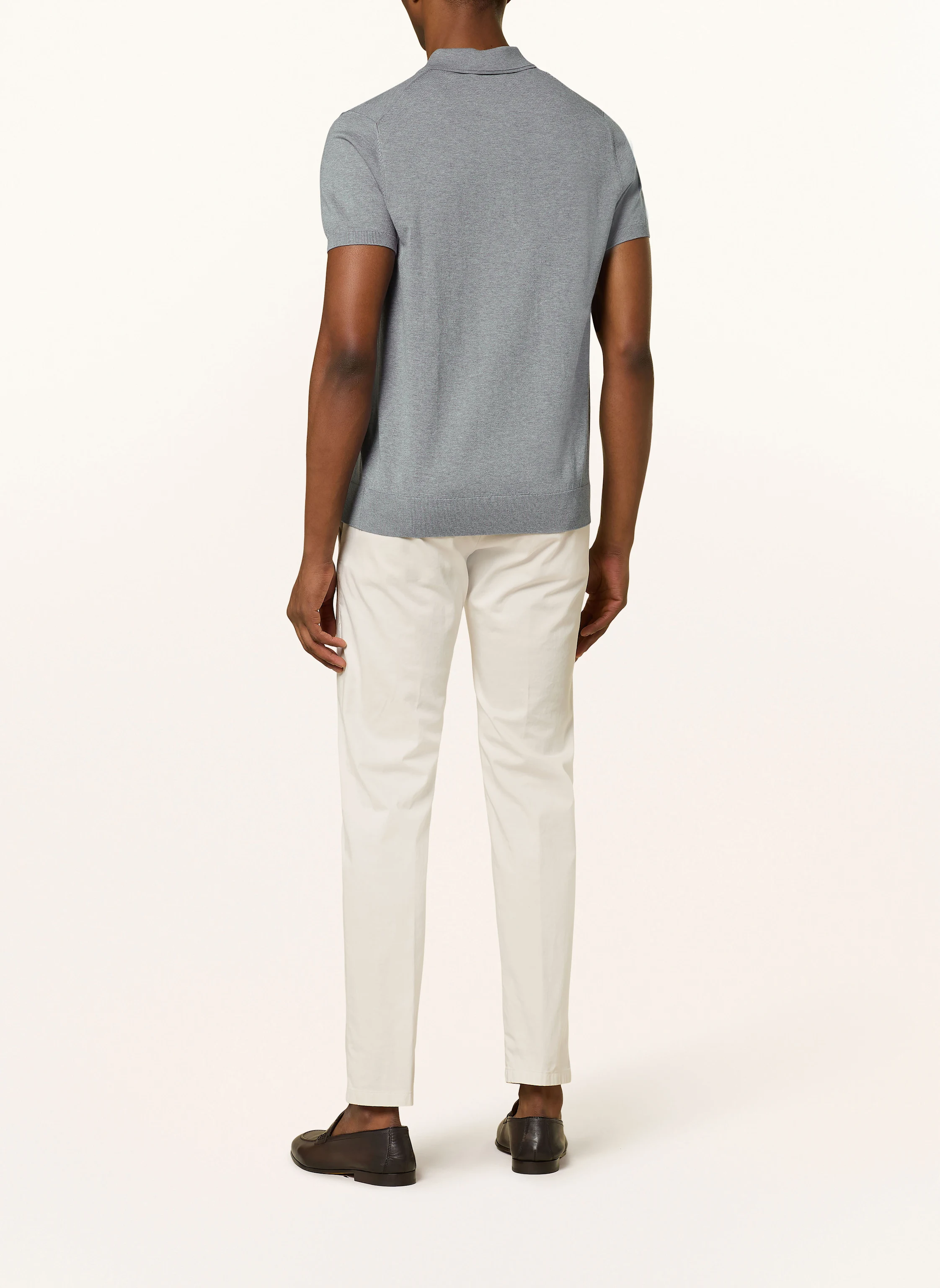 PROFUOMO Strick-Poloshirt