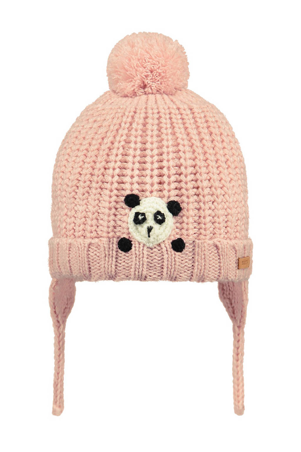 Barts muts Dayle met pompon roze