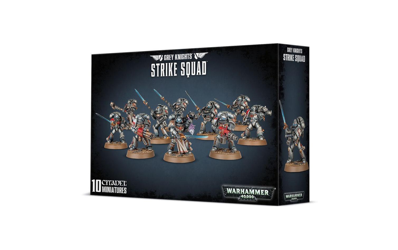 Figurenset Warhammer 40.000 Grey Knights Strike SquadWarhammer Miniaturen Bausatz