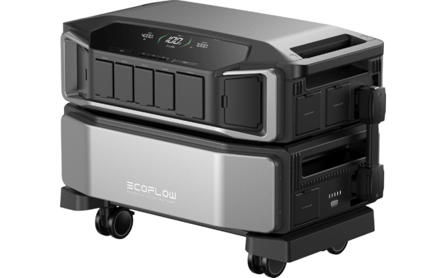 EcoFlow Delta Pro Ultra Stromspeicher-System mit Wechselrichter & Batterie / Modular erweiterbar / 6900 W / 6,1 kWh