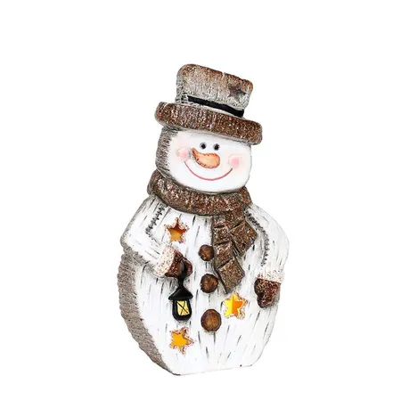 Sigro Keramik Figur 13 x 6,5 x 21,5 cm LED, sortiert