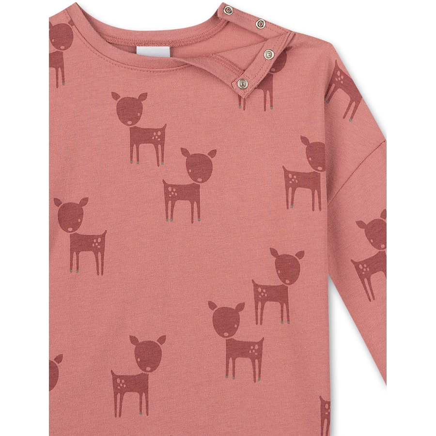 Sanetta Schlafanzug Bambi dunkelrosa