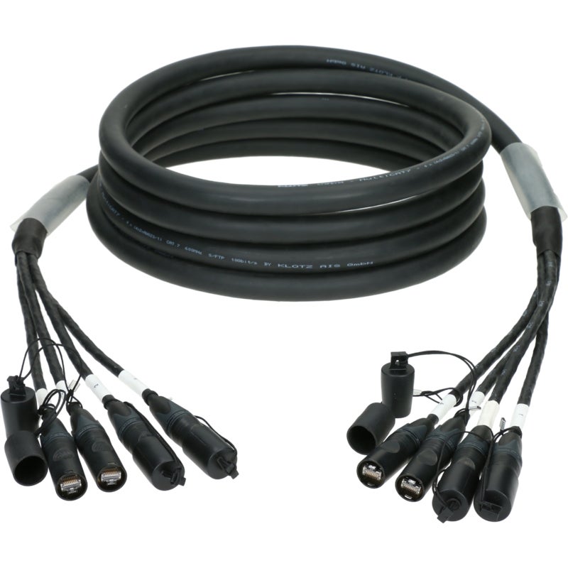 Klotz CP74EE netwerkkabel MultiCAT7 LongRun EtherCon 60 meter