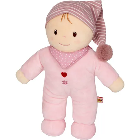 Die Spiegelburg Schmusepuppe, rosa - BabyGlück