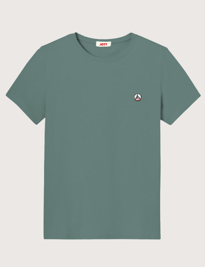 JOTT T-SHIRT HOMME MANCHES COURTES PIETRO VERT PÂLE