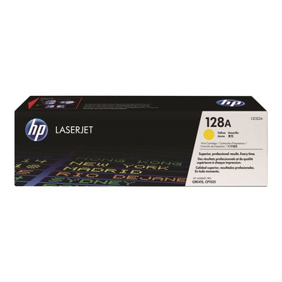 HP 128A - jaune - cartouche laser d'origine