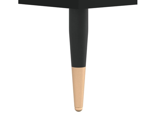 VIDAXL - Armoire à chaussures noir 102x36x60 cm bois d'ingénierie
