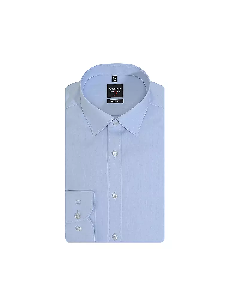 OLYMP LEVEL FIVE Hemd Body Fit blau