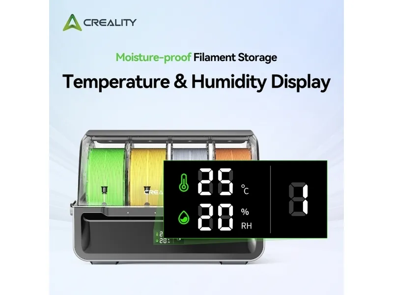 Creality 3D K2 Plus Combo, Fused Deposition Modeling (FDM), Wi-Fi, Ethernet LAN, USB-port, Visningsvindue
