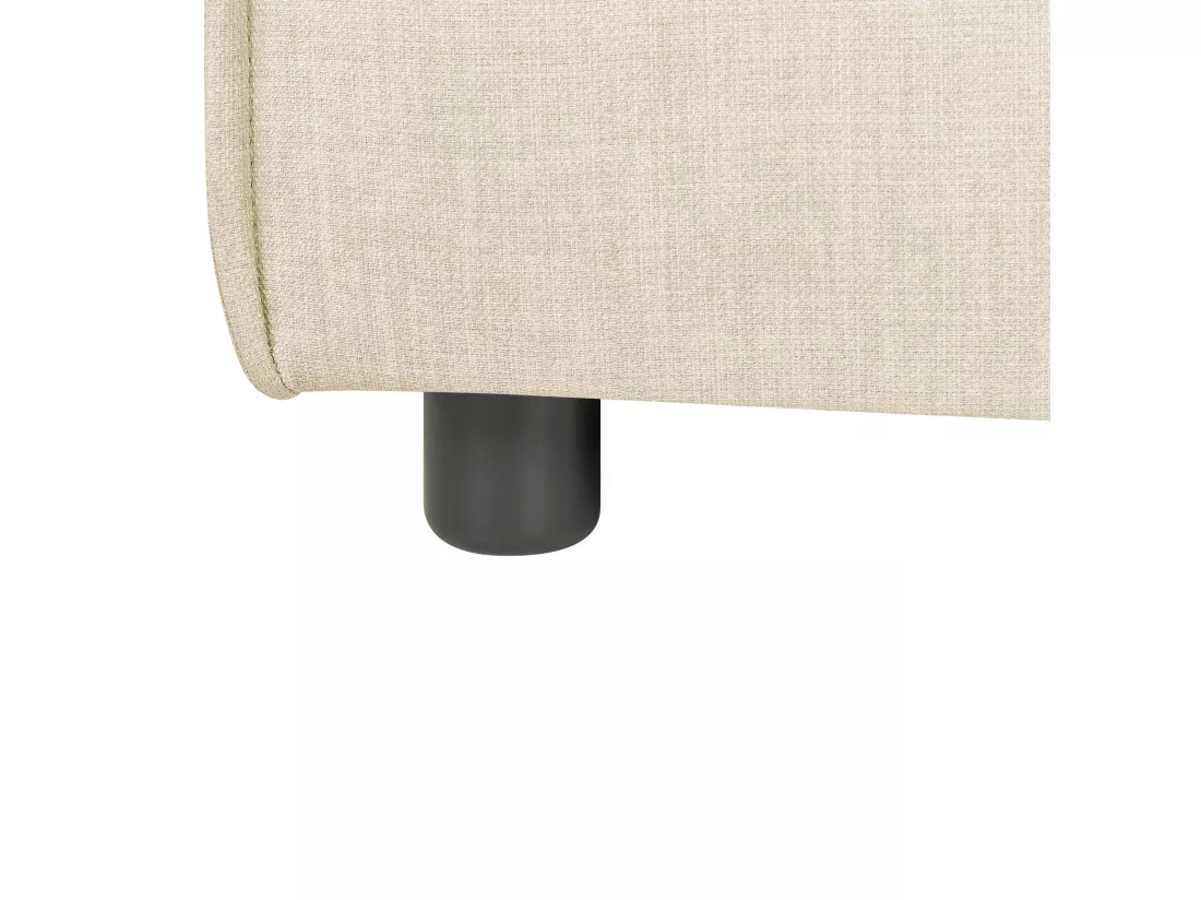 Module 1 place pour canapé en lin beige APRICA