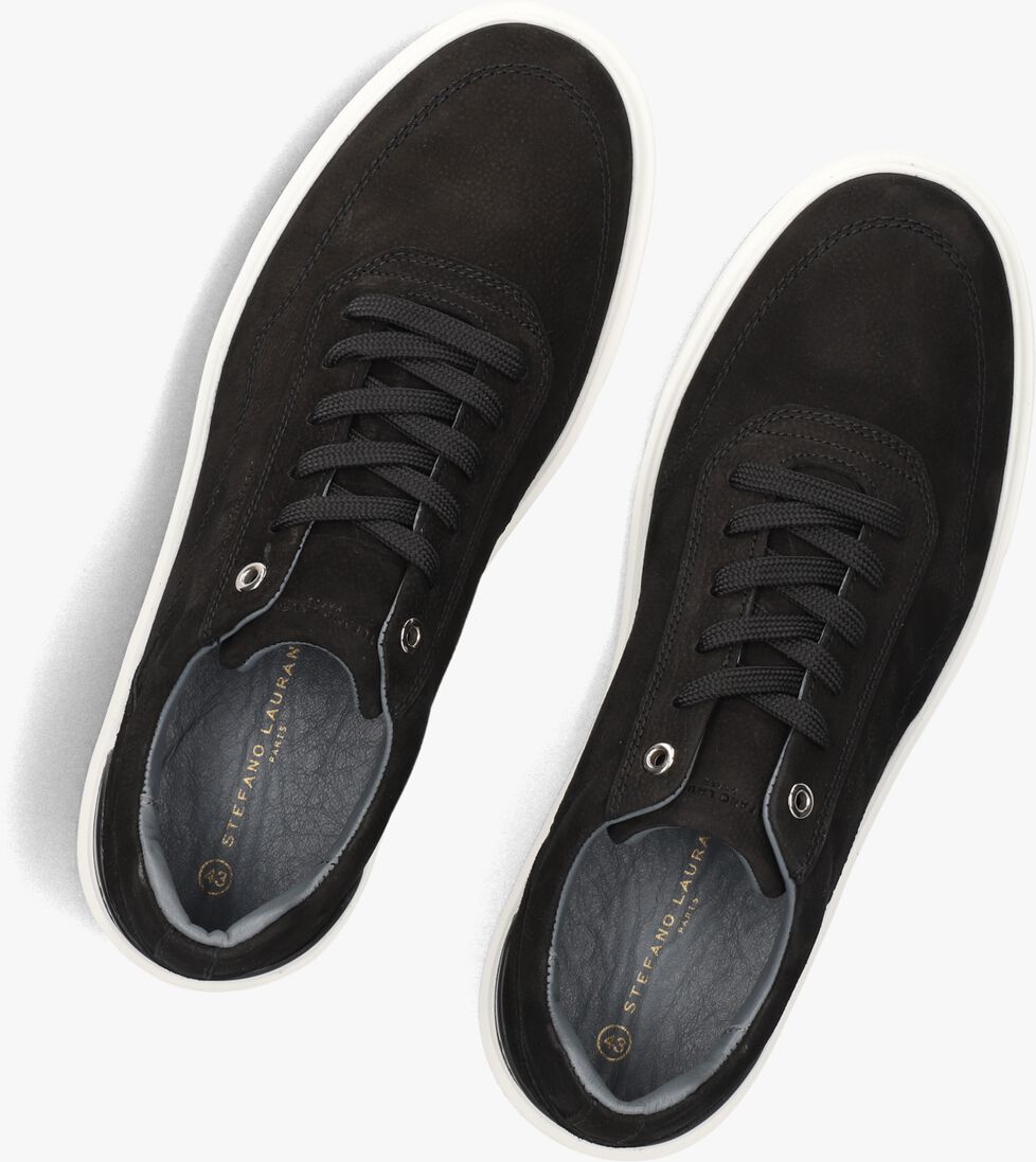 zwarte stefano lauran lage sneakers star 001