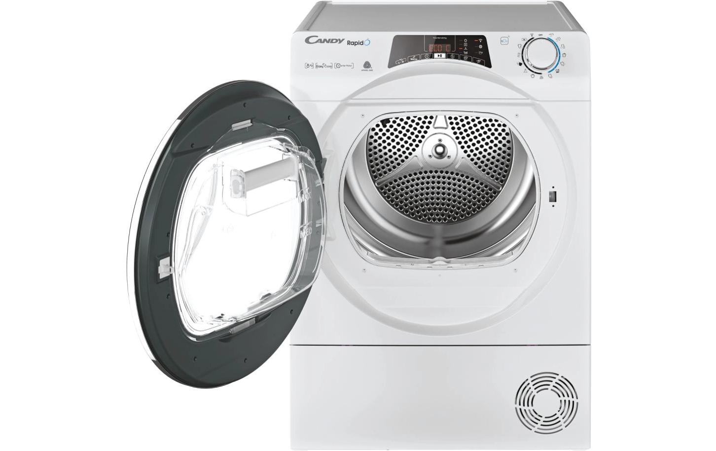 Wäschetrockner ROE H8A3TCEX-S Links<br>Wärmepumpentrockner