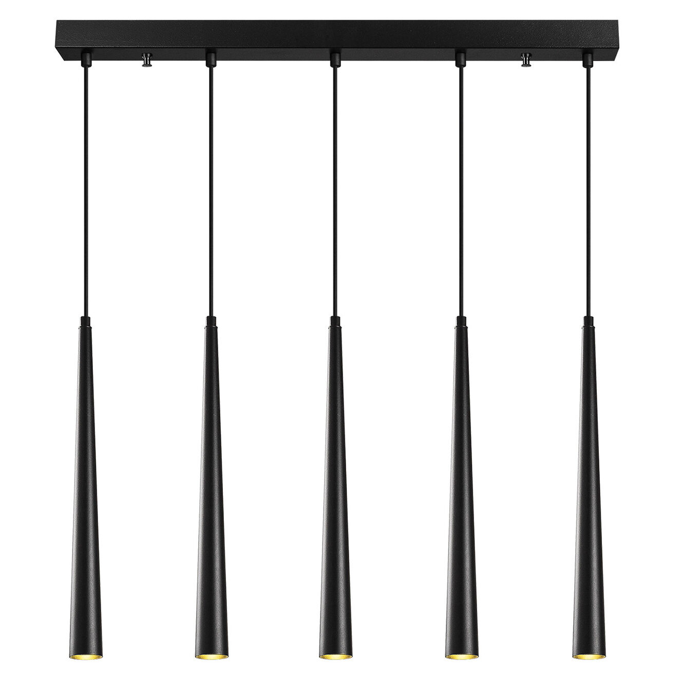 Opviq Suspension Ugur noire - 75x5x135 cm