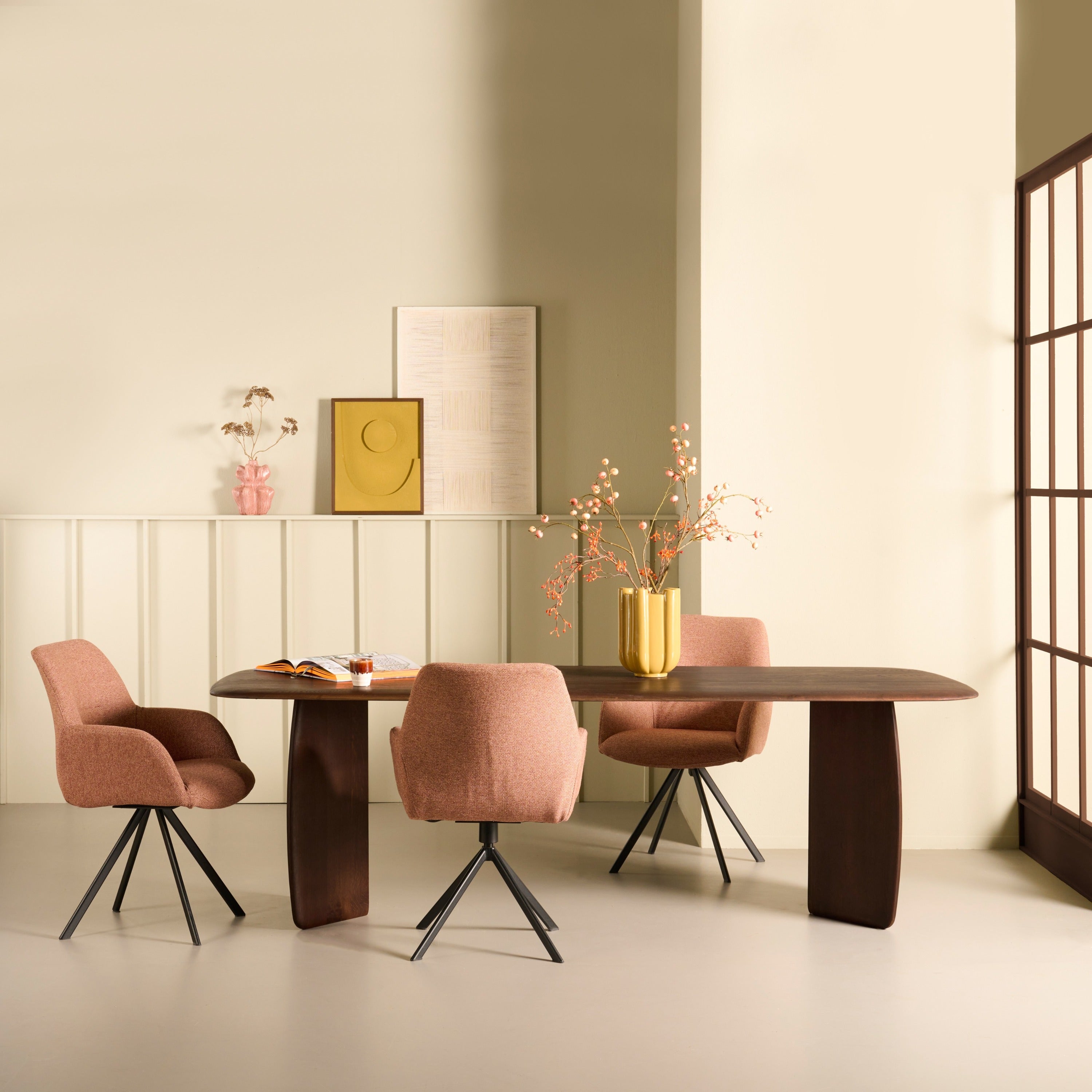 Eettafel Quick - Bruin|Hout - Bruin|Hout - Eiken - Hout