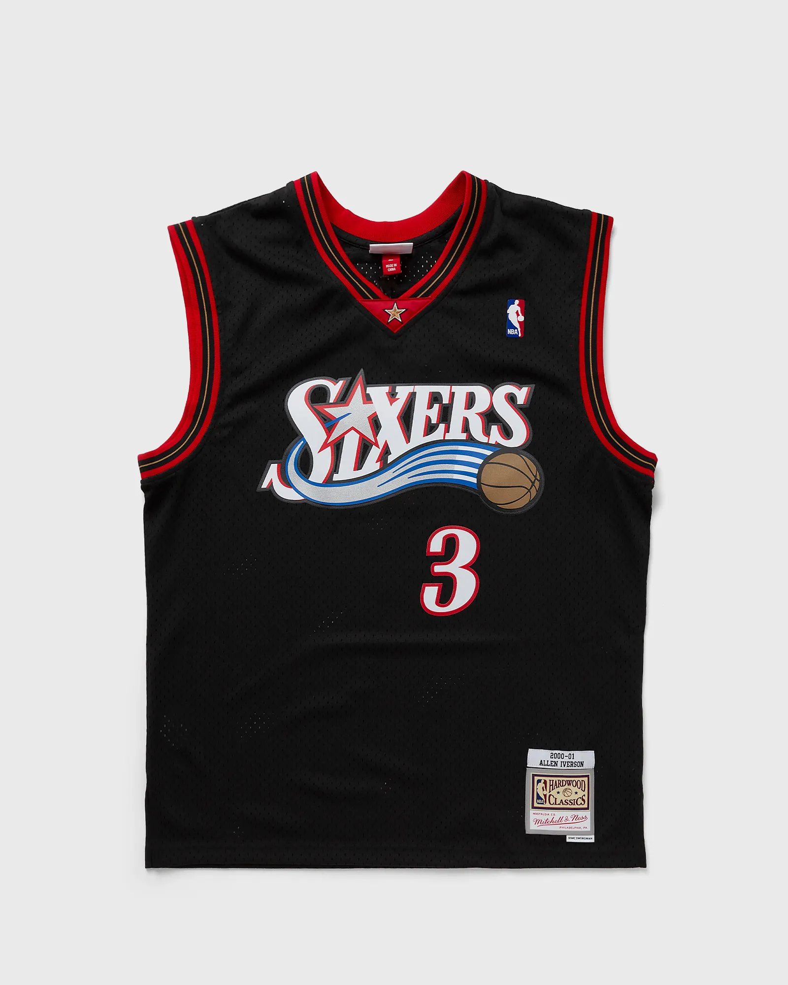 Mitchell & Ness NBA Swingman Jersey Philadelphia 76ers Road 2000-01 Allen Iverson #3