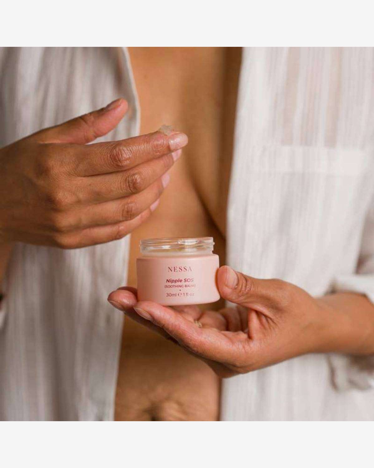 Brystvortekrem – 100% Naturlig – Nipple SOS – 30ml