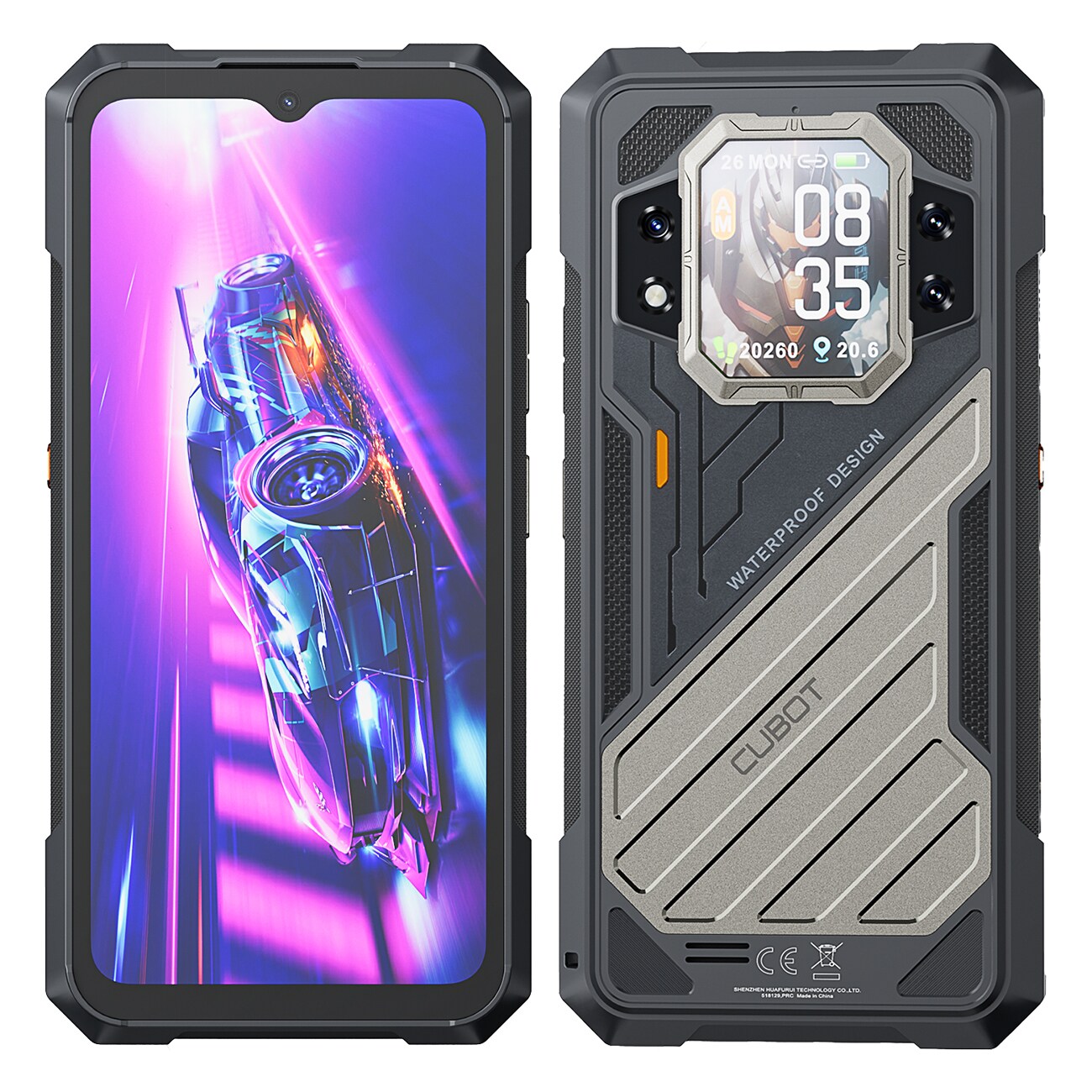 Cubot KINGKONG X 256GB 5G schwarz Smartphone
