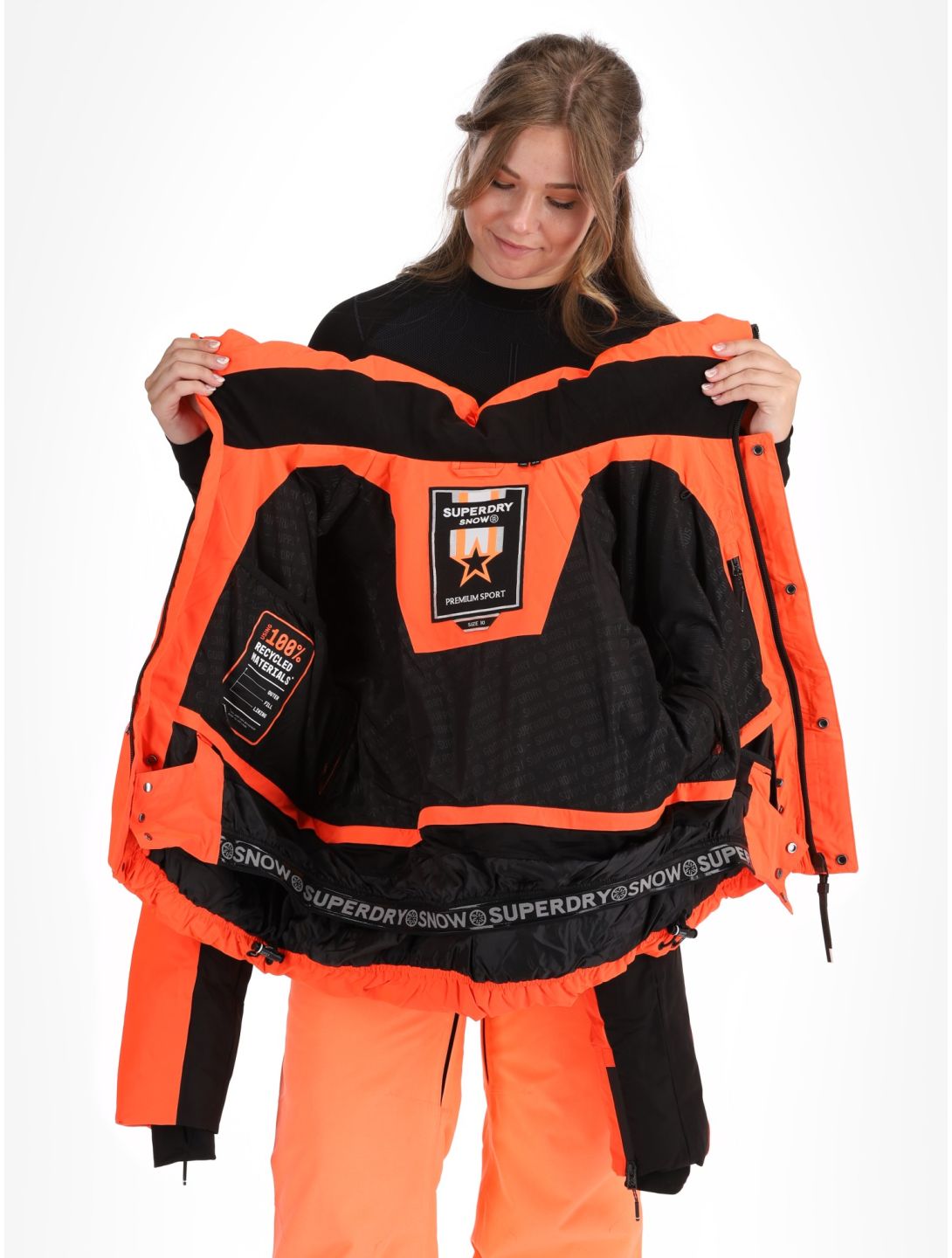 Ski Slalom Puffer ski-jas dames