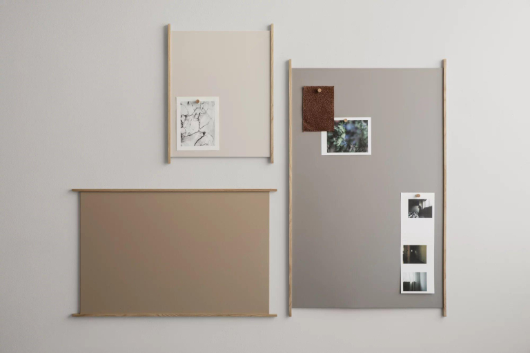 Blomus Koreo magneetbord 75x123 Moonbeam