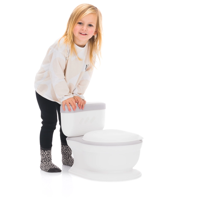 fillikid Töpfchen Mini Toilette Marlin grau  weiß