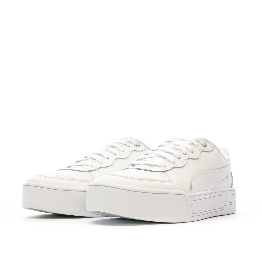 Puma Baskets Blanches Femme Puma Skye