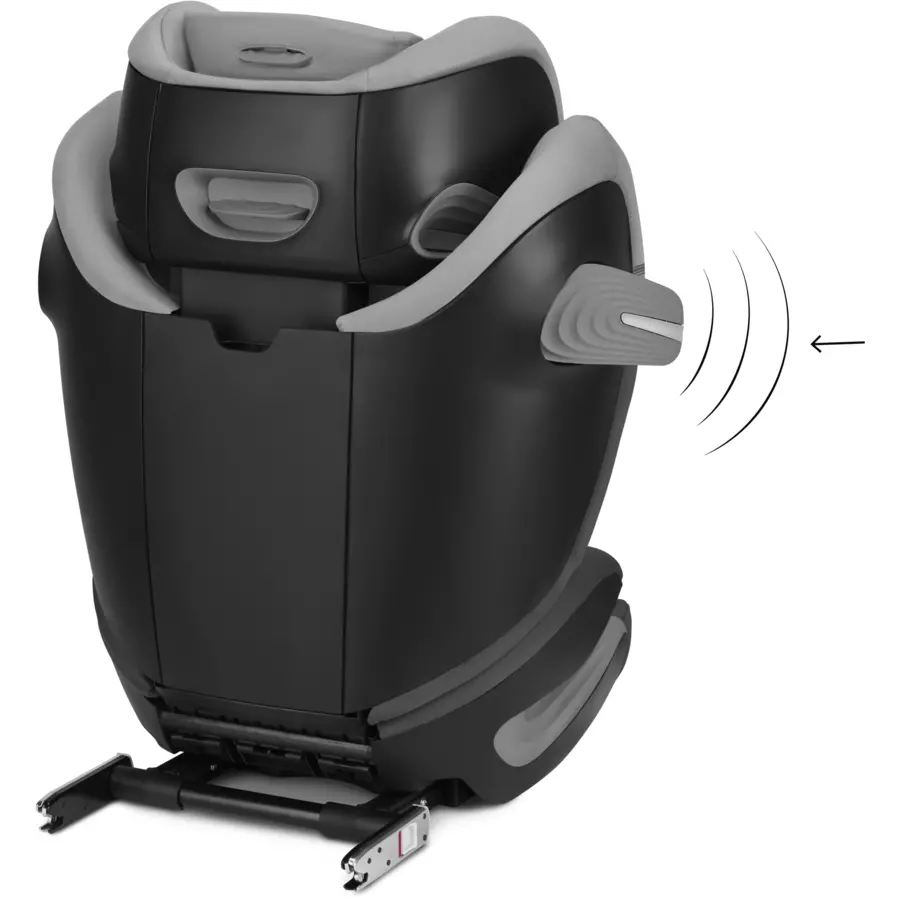 cybex GOLD Kindersitz Solution S2 i-Fix Lava Grey