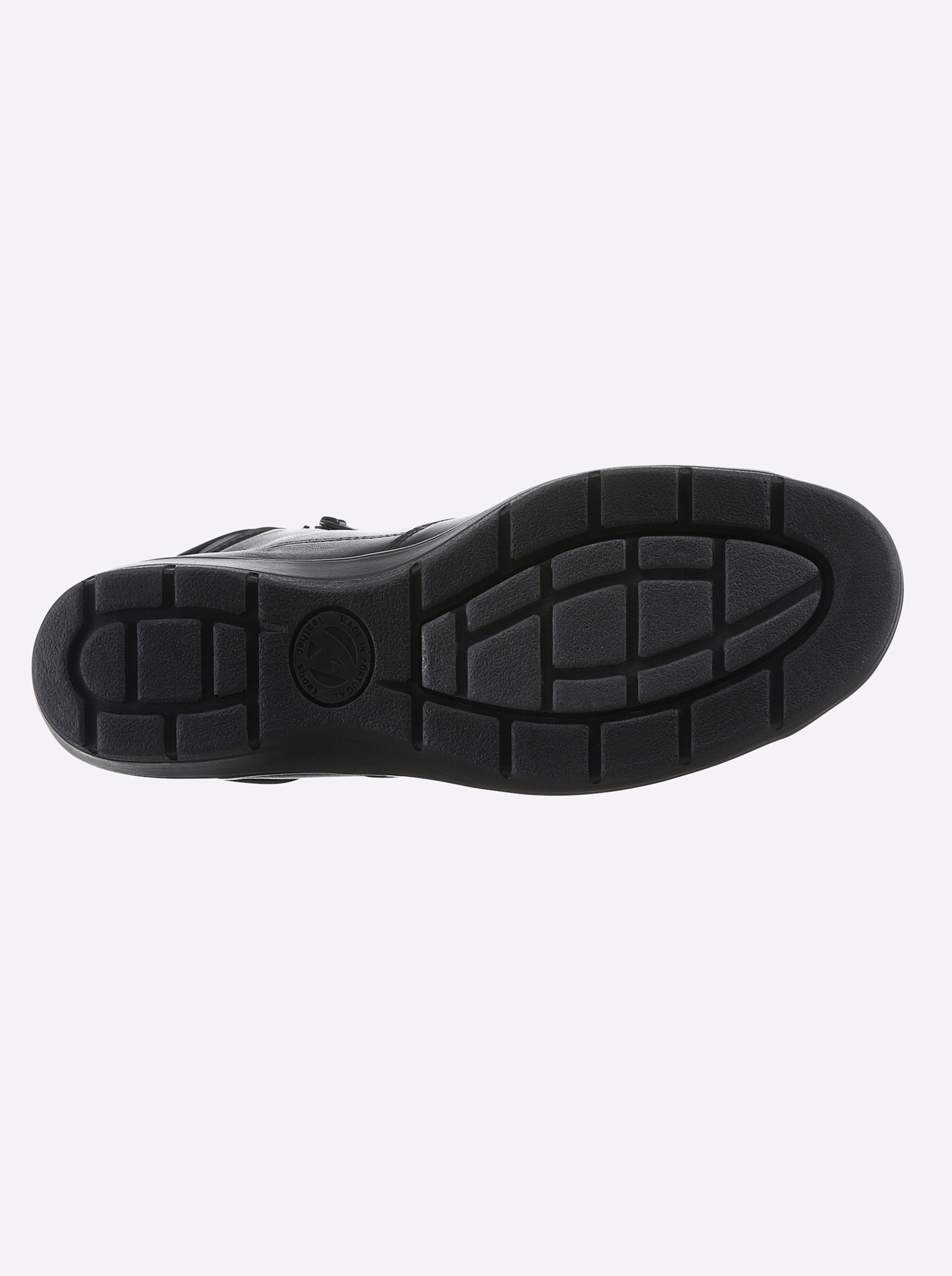 airsoft comfort+ Stiefelette in schwarz