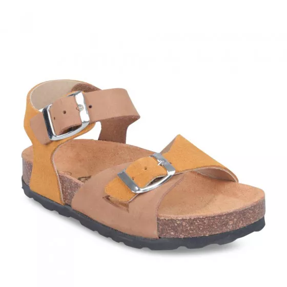 Sandales MARRON CHARLIE & FRIENDS CUIR