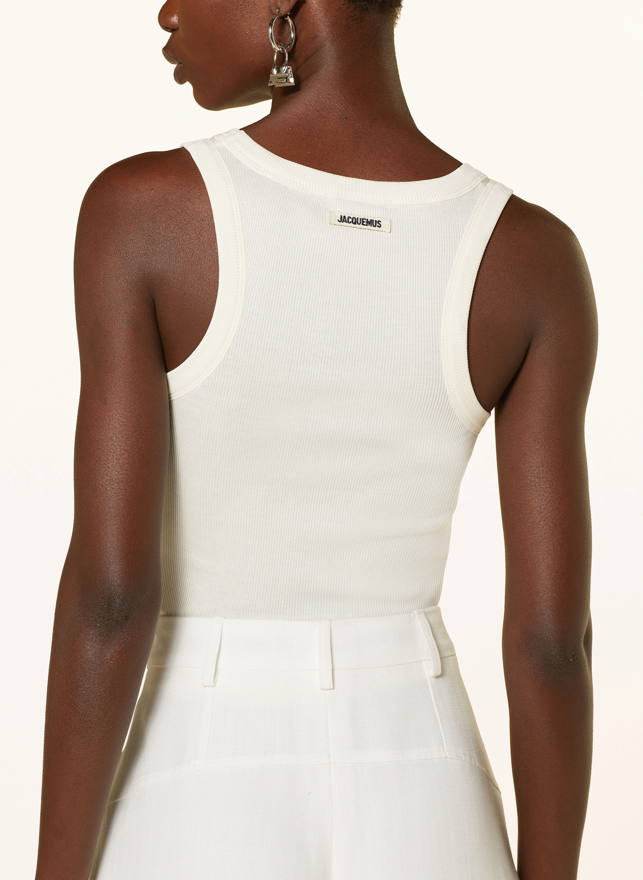 JACQUEMUS Top LE DEBARDEUR GROS GRAIN