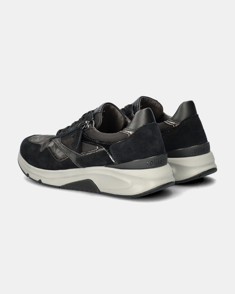 Gabor Rolling Soft Lage sneakers  - zwart