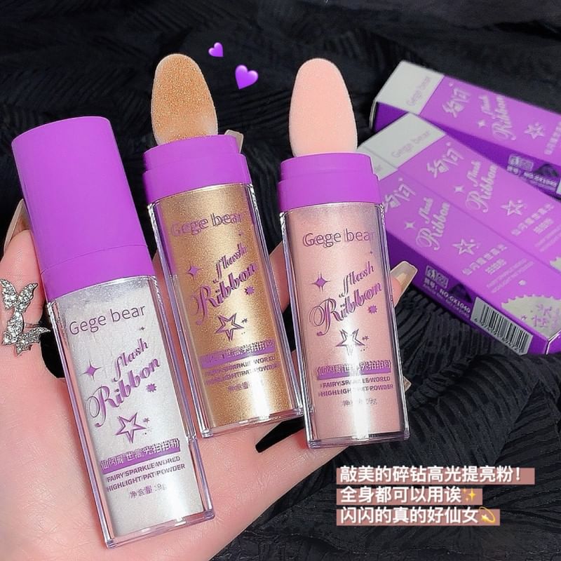 Gege Bear - Highlighter Poeder Stick - 3 Kleuren