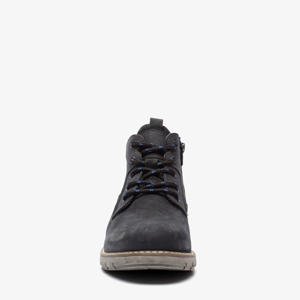Hush Puppies leren heren veterschoenen blauw