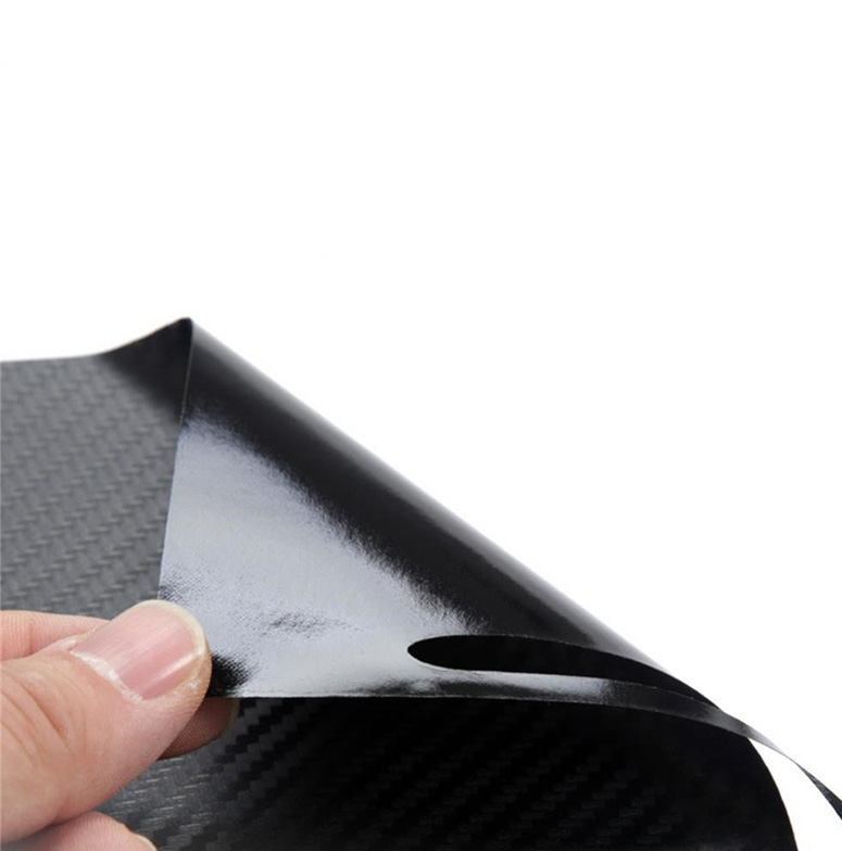 Tesla Model 3 / Y Mittelkonsolen Schutzfolie Selbstklebender Abdeckungsschutz - Carbon Look