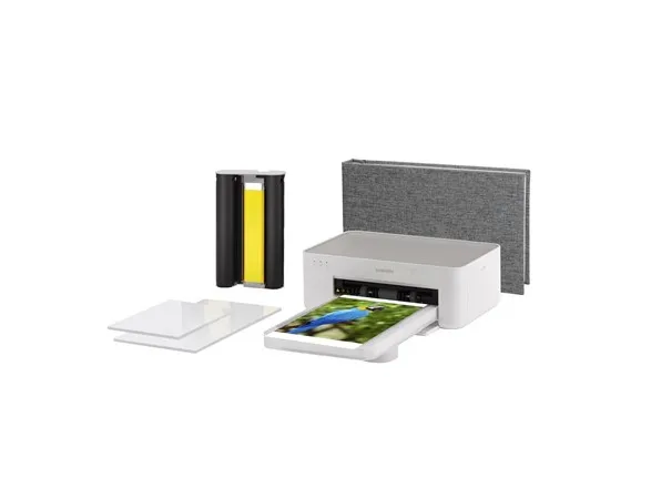 Xiaomi Instant Photo Printer 1S Set - Printer - farve - farvesublimering - 100 x 148 mm op til 1 min./side (farve) - kapacitet: 20 ark - Wi-Fi(n)