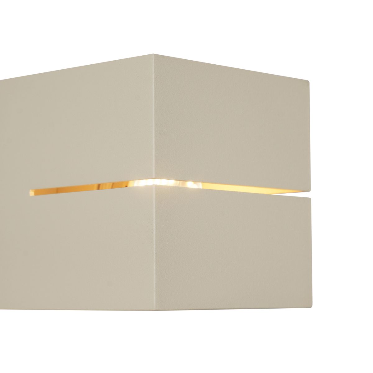 Moderne wandlamp beige G9 vierkant - Transfer