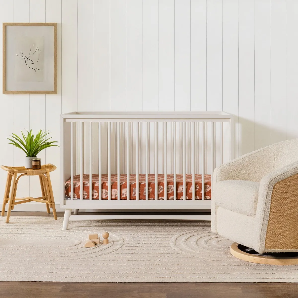 Babyletto Couchette Convertible 3 en 1 Peggy - Blanc