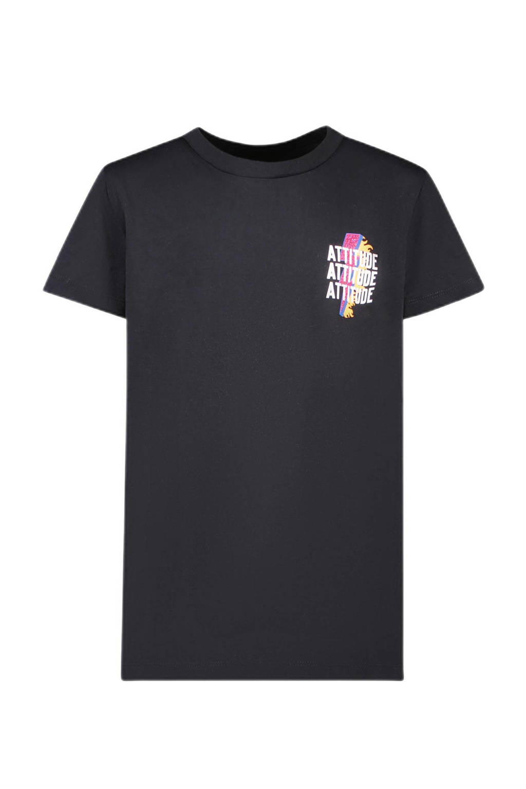 Cars T-shirt DEVY met backprint zwart