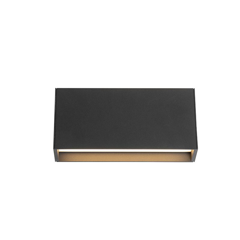 Moderne wandlamp antraciet incl. LED IP54 - Spector