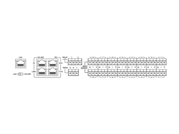 Monacor DRM-884, 1U, 482 mm, 270 mm, 44 mm, 4,22 kg, 230 V