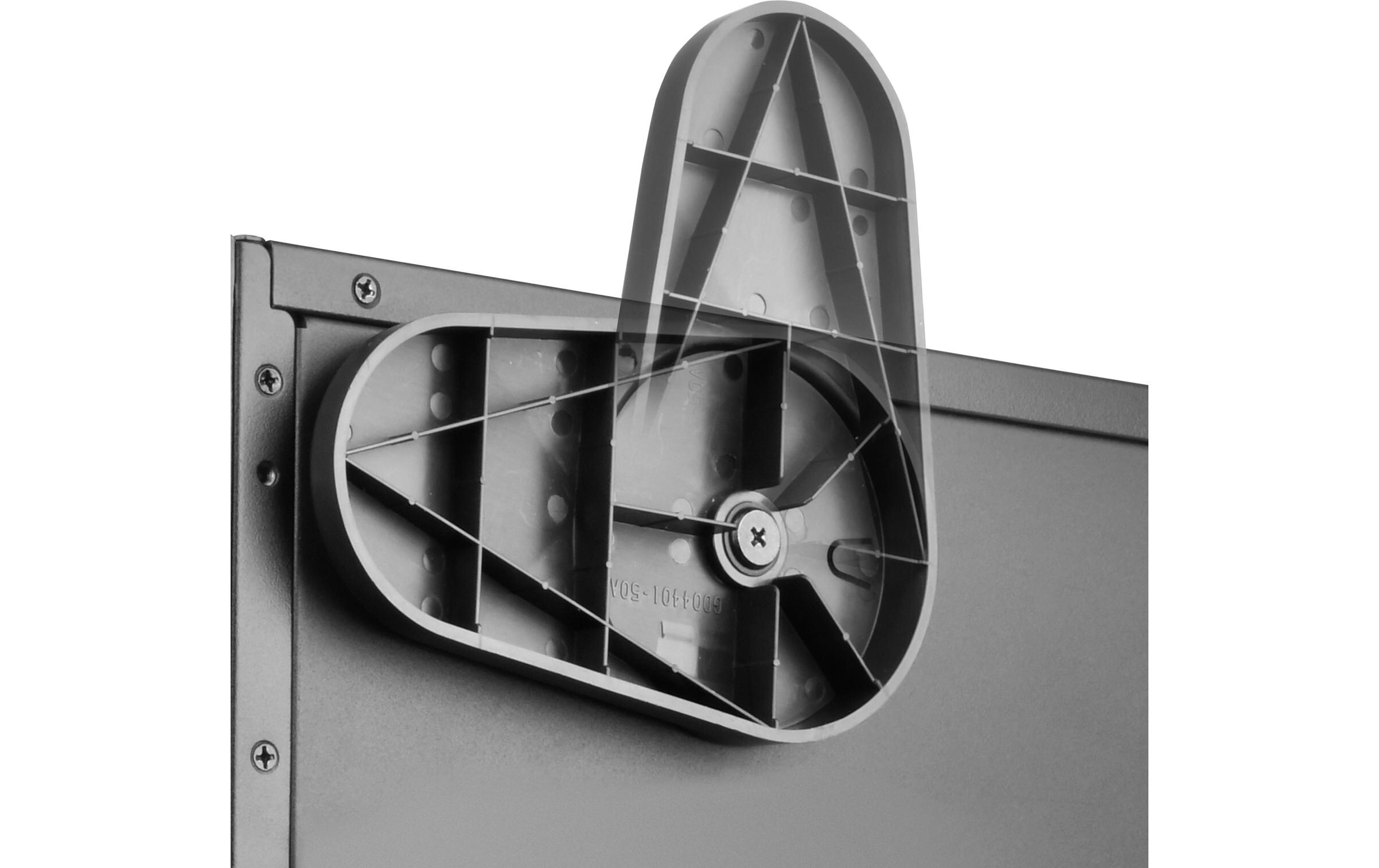 Gehäuse RM51<br>Rackmount-Servergehäuse mit zwei 180-mm-Lüftern und verbesserter Flüssigkühlkompatibilität