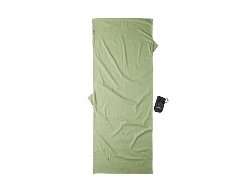 cocoon Schlafsackeinlage TravelSheet, Bio Baumwolle, Grün Innenschlafsack