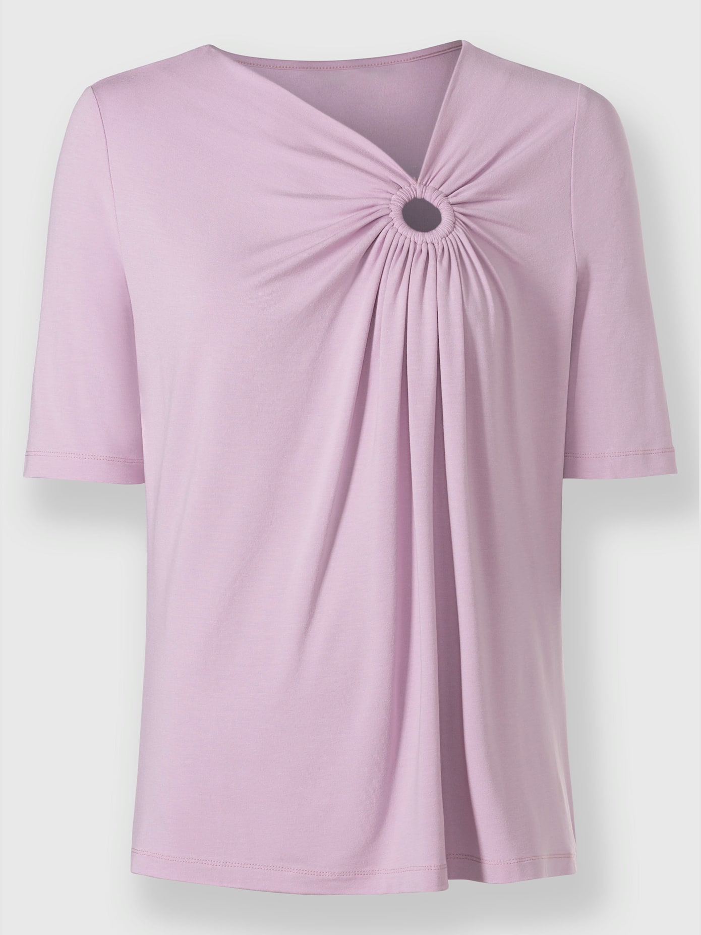 T-shirt encolure asymétrique