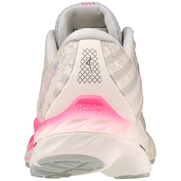 Chaussure running MIZUNO WAVE INSPIRE 19 W SNOW WHITE/HIGH/VIS PINK/P.PUNCH